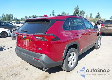2021 Toyota Rav4 Hybrid Xle из США, поврежденный, VIN 4T3RWRFV1MU022703